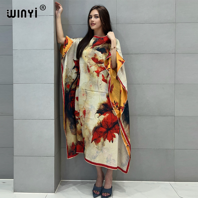 WINYI 비치 원피스 하이 퀄리티 보호 프린트 우아한 - Boho Summer Beach Maxi Dress 리뷰 및 가격